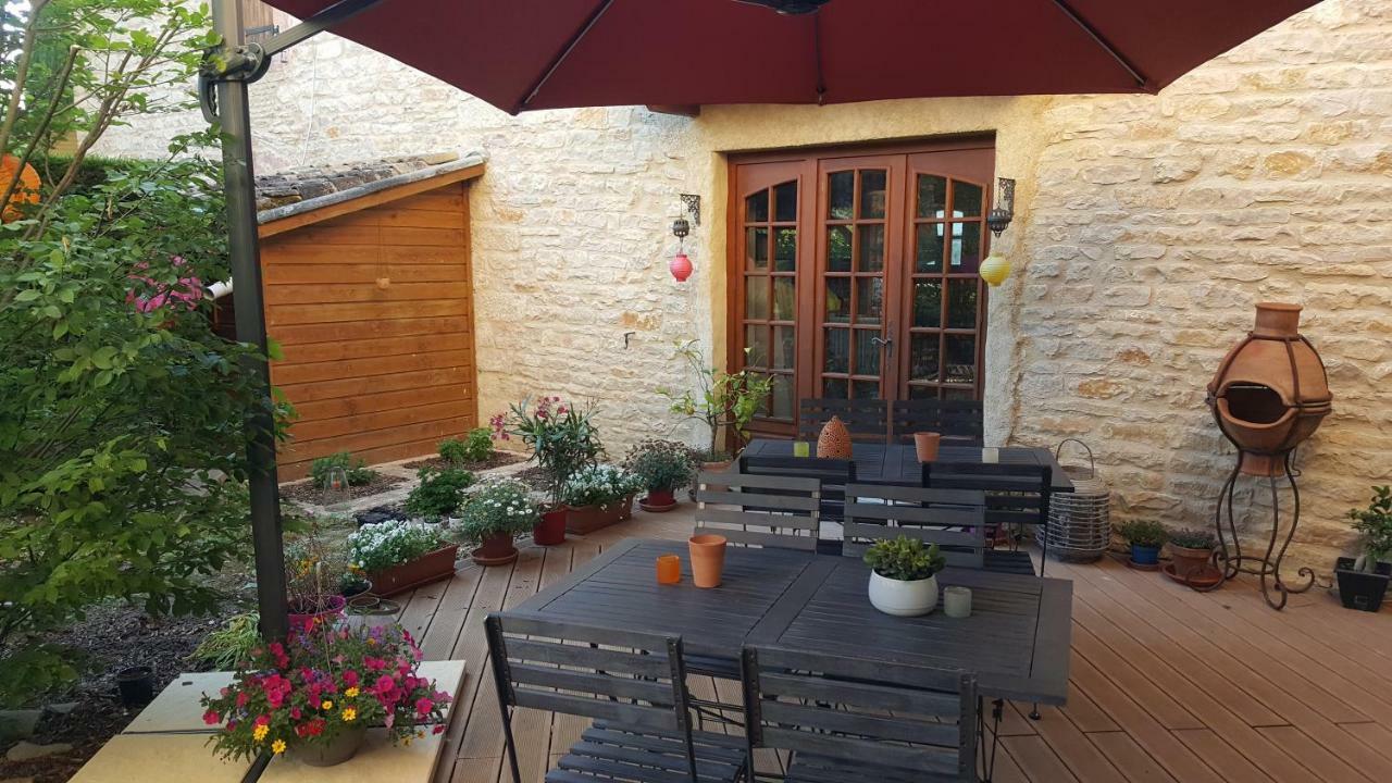 B&B Des Histoires D'Anges - Cote Jardin - Accueil Velo ตูร์นุส ภายนอก รูปภาพ